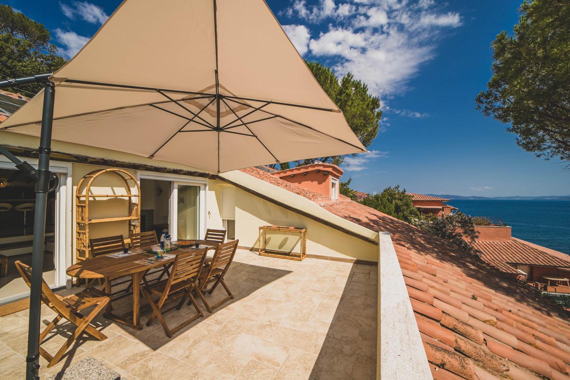Affitti Brevi Toscana - La Terrazza Sul Mare Porto Santo Stefano  Bagian luar foto